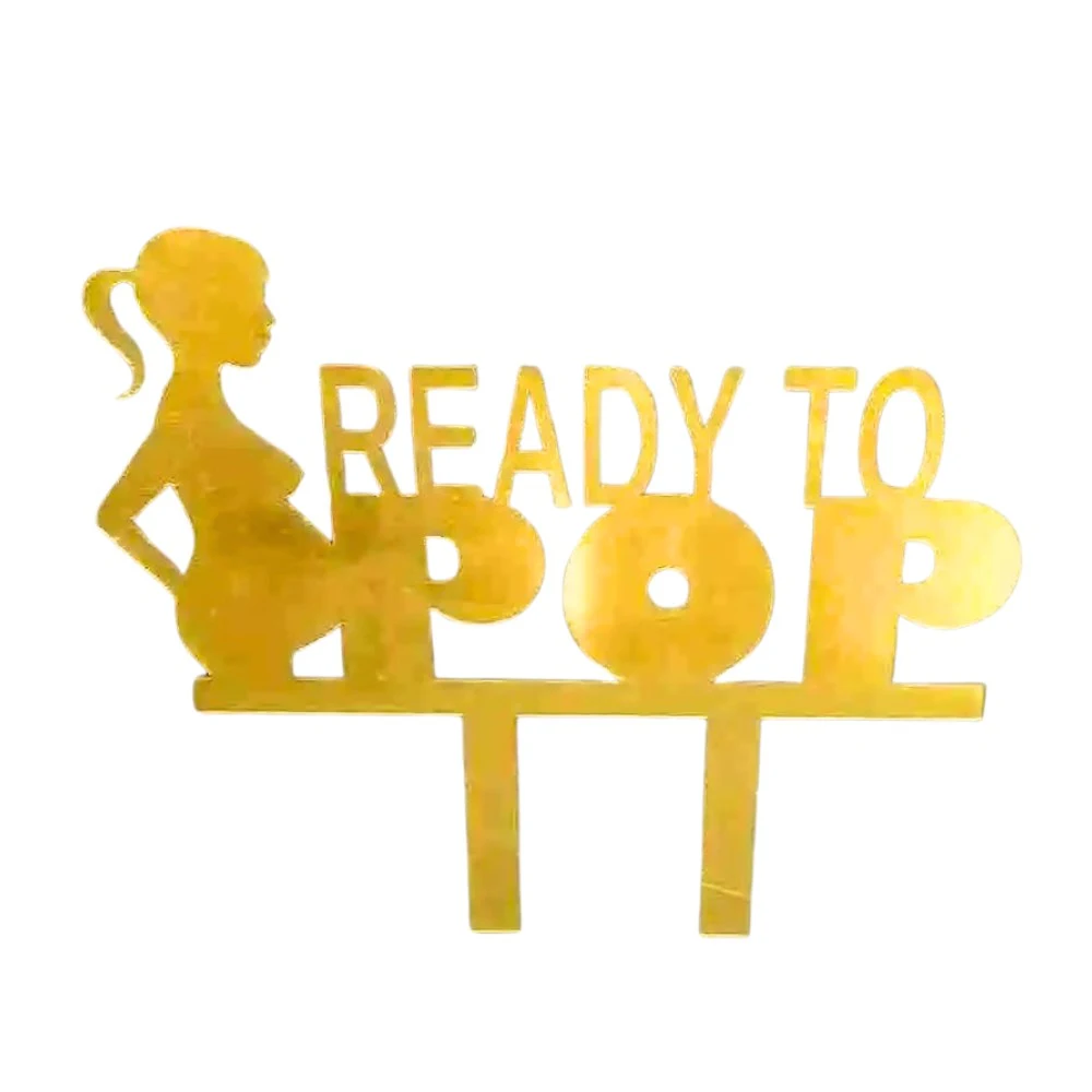 Ready to Pop Cake Topper